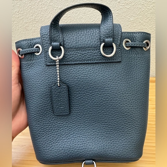 COACH Amelia Convertible Backpack Soft Pebble Leather - Picture 2 of 4